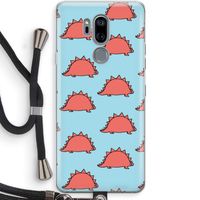 Dinosawrr: LG G7 Thinq Transparant Hoesje met koord