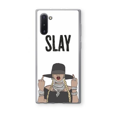 Slay All Day: Samsung Galaxy Note 10 Transparant Hoesje