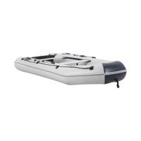 Opblaasbare boot - zwart/wit - 570 kg - aluminium vloer - 6 personen