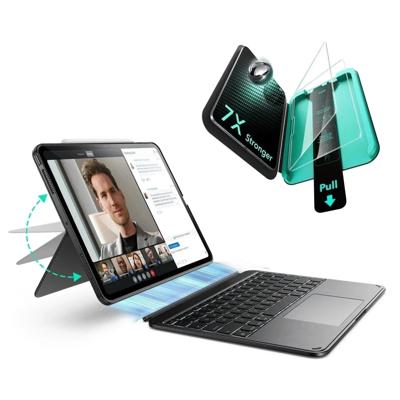 iPad Air 11″ (M2) 2024 Bundle: Shift Tastaturhülle & Armorite Displayschutz - DE Layout - Dark Gray iPad Air 11″ (M2) 2024 Bundle: Shift Tastaturhülle & Armorite Displayschutz - DE Layout - Dark Gray