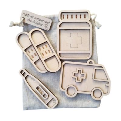 Kiddi Mini Vulvormen Set De Dokter