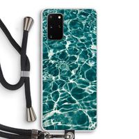 Weerkaatsing water: Samsung Galaxy S20 Plus Transparant Hoesje met koord