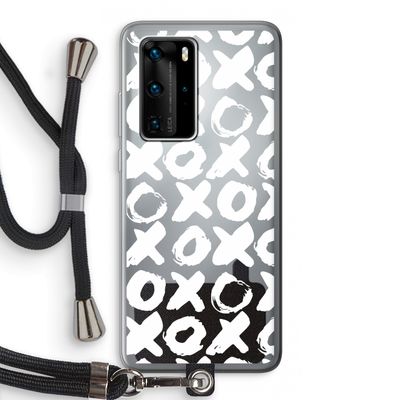 XOXO: Huawei P40 Pro Transparant Hoesje met koord