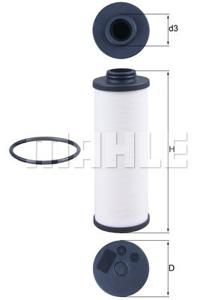 Hydraulische filter, automatische transmissie MAHLE, Diameter (mm)34mm, u.a. für Audi, Porsche