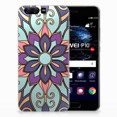 Huawei P10 | TPU Case | Purple Flower