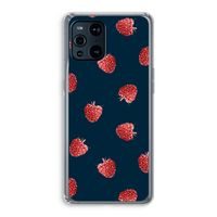 Framboosjes: Oppo Find X3 Transparant Hoesje