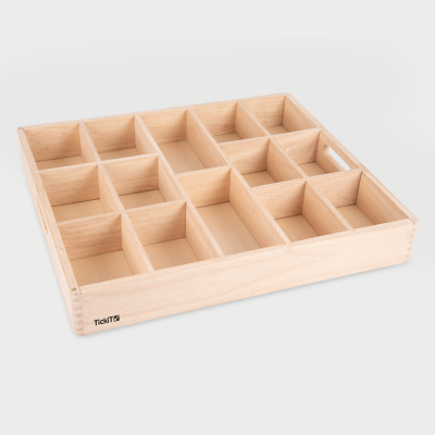 Houten sorteerbak van TickiT - 14 vakken