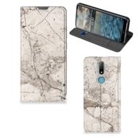 Nokia 2.4 | Standcase | Marmer Beige