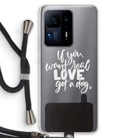 Partner in crime: Xiaomi Mi Mix 4 Transparant Hoesje met koord