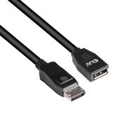 club3D CAC-1023 DisplayPort-kabel DisplayPort Verlengkabel DisplayPort-stekker, DisplayPort-bus 3.00 m Zwart - thumbnail