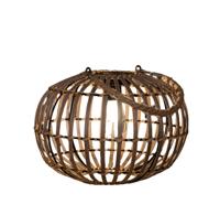 Solar Lantaarn Bamboe 32 x 23 cm - Annas collection