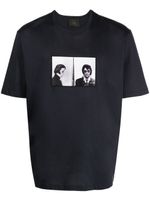 Limitato t-shirt à imprimé photographique - Noir