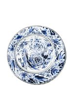 Seletti x Diesel Living assiette à soupe Flower Bird (24 cm) - Bleu - thumbnail