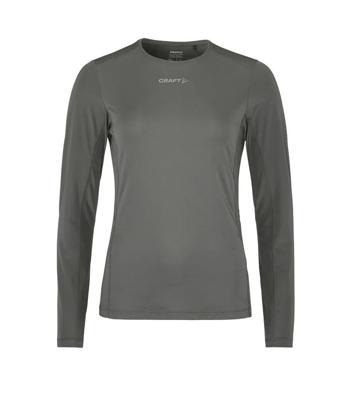 Craft ADV Essence 2 hardloopshirt lange mouw grijs dames L