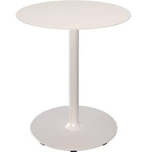 Houe Pico tuintafel Ø64 Muted white, rond onderstel