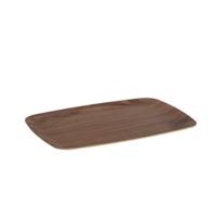 Dienblad Andrea House Hout / Walnoot 46 x 36 x 2 cm