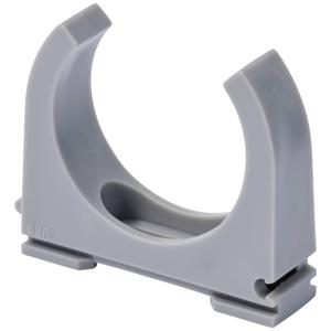 TRU COMPONENTS TC-12533308 Kabelclip, Ø 40 mm Grijs 20 stuk(s)