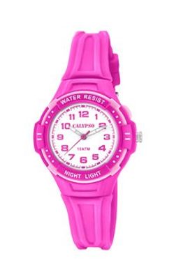 Horlogeband Calypso K6070-5 Rubber Roze