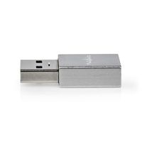 USB-Adapter | USB 3.2 Gen 1 | USB-A Male | USB Type-C© Female | Vernikkeld | Recht | Aluminium | Z - thumbnail