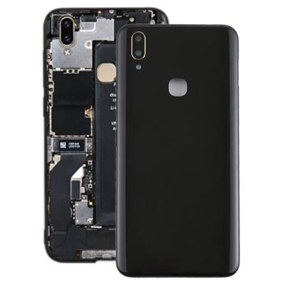 Achterste schutblad met Camera Lens Zijtoetsen voor Vivo Y85(Black)