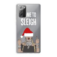 Came To Sleigh: Samsung Galaxy Note 20 / Note 20 5G Transparant Hoesje
