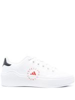 adidas by Stella McCartney baskets Court à lacets - Blanc