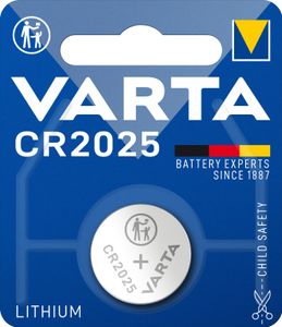 Varta Primary Lithium Button CR 2025 Wegwerpbatterij Nikkel-oxyhydroxide (NiOx)