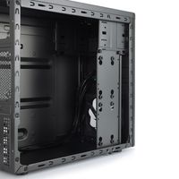 Fractal Design CORE 1100 Mini Tower Zwart - thumbnail