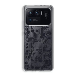 Moroccan Print: Xiaomi Mi 11 Ultra Transparant Hoesje