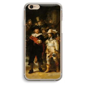 De Nachtwacht: iPhone 6 / 6S Transparant Hoesje