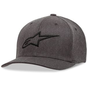 ALPINESTARS Ageless Curve Hat, T-shirts & petjes voor de motorrijder, Houtskool Zwart