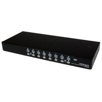 StarTech.com 16-poort 1U-Rack USB KVM-switch met OSD en Bekabeling - thumbnail