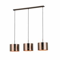 Stars of Light HanglampSaganto 1 met 3 koperen kappen - 39357