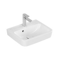 Villeroy & Boch O.novo fontein 45x37cm m.1 kraangat met overloop wit 43444501