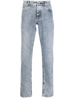 Brunello Cucinelli jean slim à taille basse - Bleu