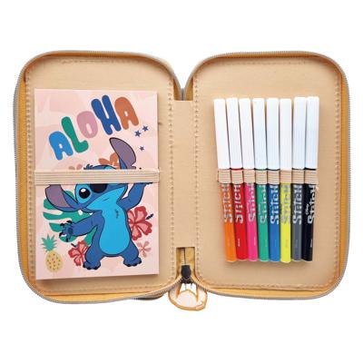 Disney Stich 2-vaks gevulde etui