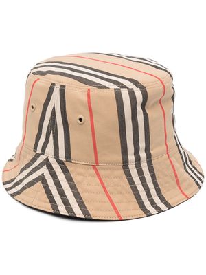 Burberry bob à carreaux vintage - Tons neutres
