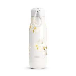 Zoku - Thermosfles RVS, 500 ml, Wit Bloem Design- Zoku Hydration