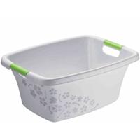 Rotho Bak „Flowers” 50 L grijs 65,1 x 48,6 x 26,2 cm. Rotho Bak „Flowers” 50 L grijs 65,1 x 48,6 x 26,2 cm.