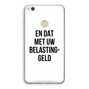 Belastinggeld: Huawei Ascend P8 Lite (2017) Transparant Hoesje