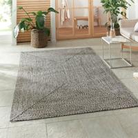 Buitenkleed Trenzado - Beige/Crème maat: 150x80cm - materiaal: Polypropyleen - Dekbed-Discounter.nl