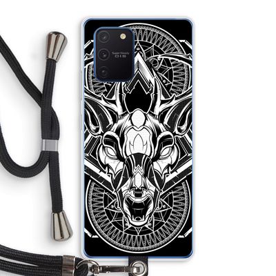 Oh Deer: Samsung Galaxy Note 10 Lite Transparant Hoesje met koord