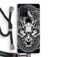 Oh Deer: Samsung Galaxy Note 10 Lite Transparant Hoesje met koord