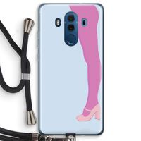 Pink panty: Huawei Mate 10 Pro Transparant Hoesje met koord