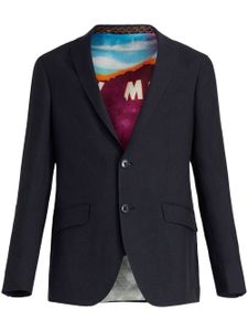 ETRO blazer à simple boutonnage - Noir