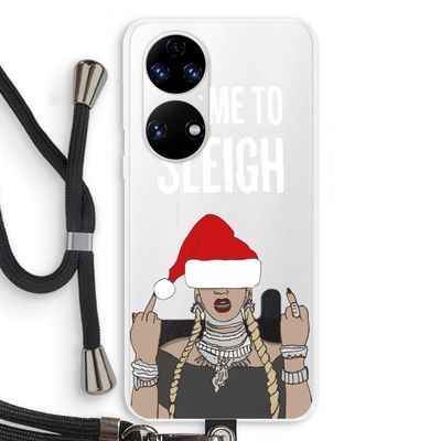 Came To Sleigh: Huawei P50 Transparant Hoesje met koord