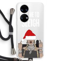 Came To Sleigh: Huawei P50 Transparant Hoesje met koord