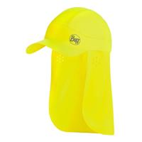 Pet met nekbeschermer Buff Pack Cap Bimini Geel Fluoride