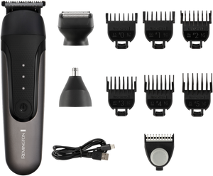 Remington 43321560100 lichaamstondeuse Zwart, Grijs
