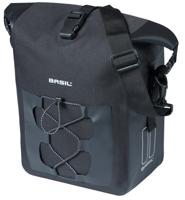 Enkele tas Basil Navigator Waterproof M MIK 12-15L 17 x 28 x 34 cm - zwart